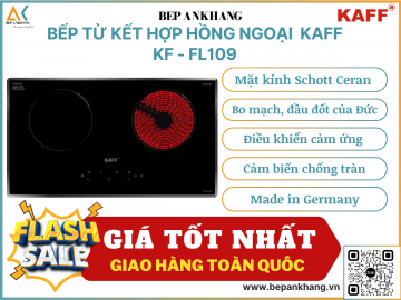 Bếp từ kết hợp hồng ngoại KAFF KF - FL109 - Made in Germany